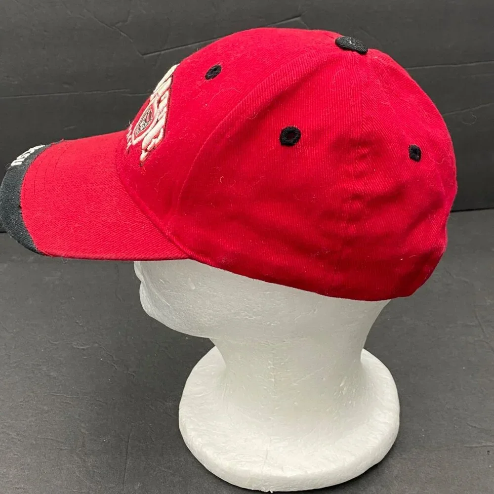 NC State Wolfpack NCAA Youth Adjustable Red Ball Cap Cotton Go Wolfpack Fan Gear